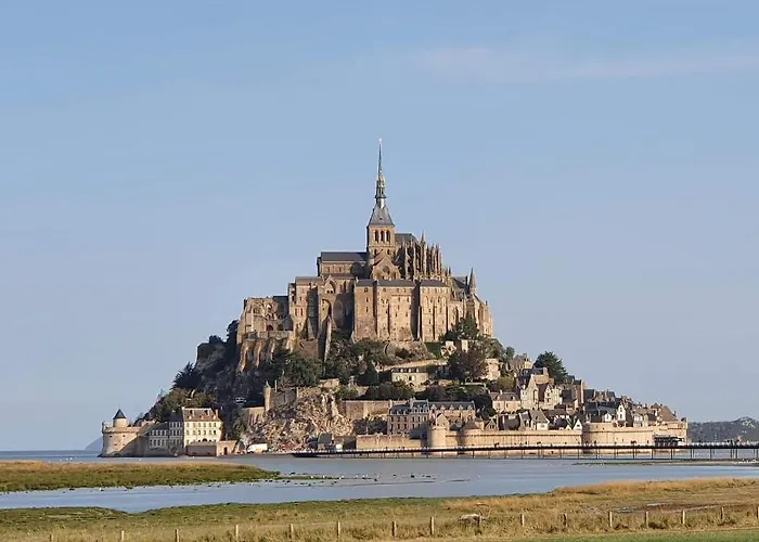 L'abrincat'studio, Centre Entre Donjon Et Vue Mont * 阿夫朗什